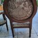 Louis XVI style antique sofa and armchair