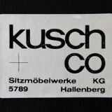 Set of 2 armchairs Kusch & CO Sitzmobelwerke, Germany, 80s.