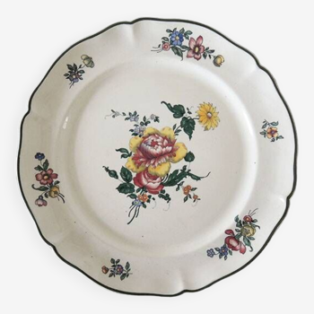 13 Old Villeroy & Boch Earthenware Dinner Plates - 1562 - Peony