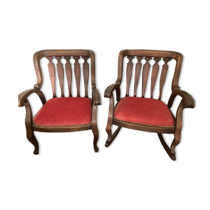 deux fauteuils antiques