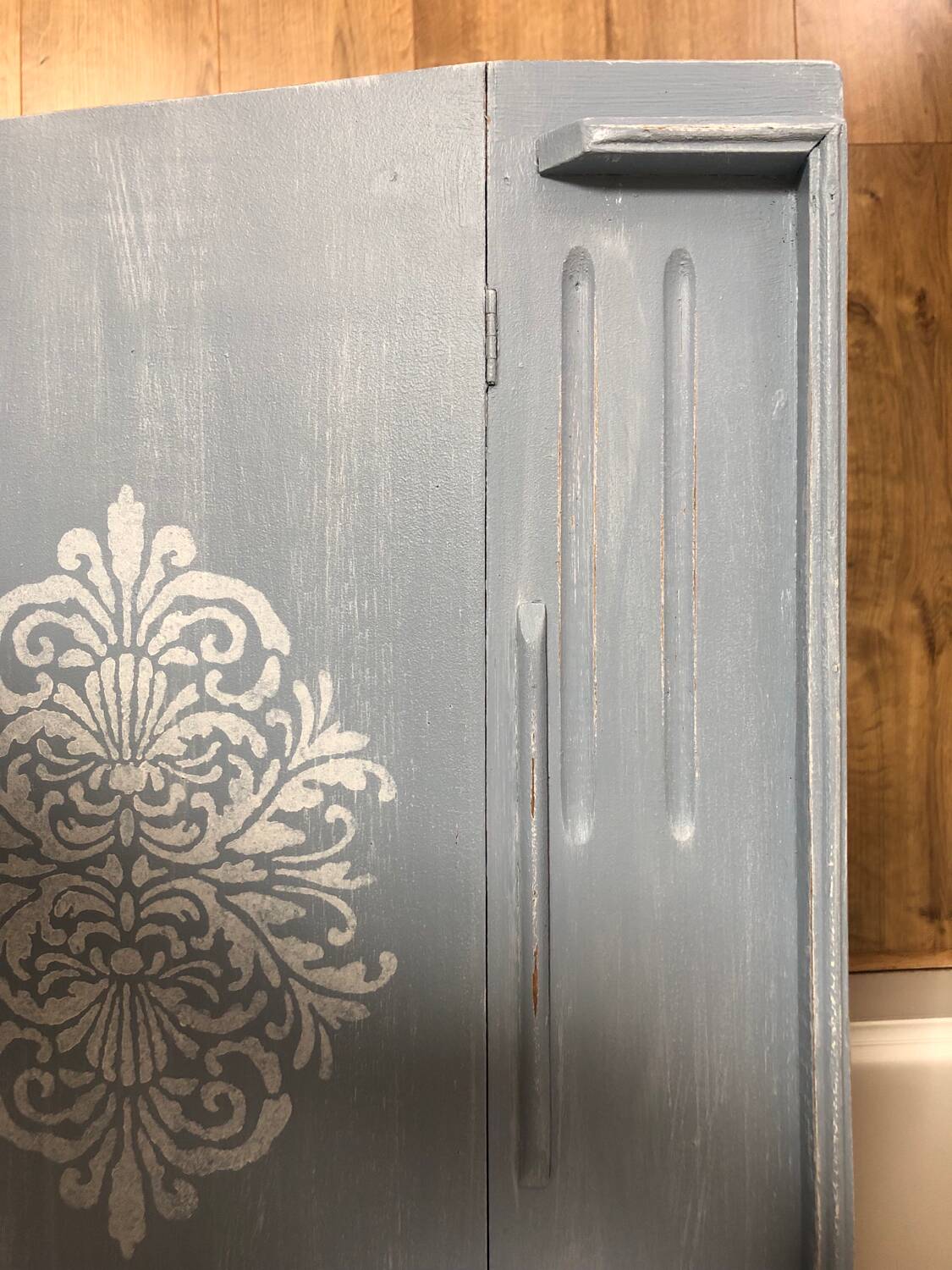 Pretty wooden children's desk/table.