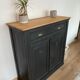 Black patinated parisian buffet
