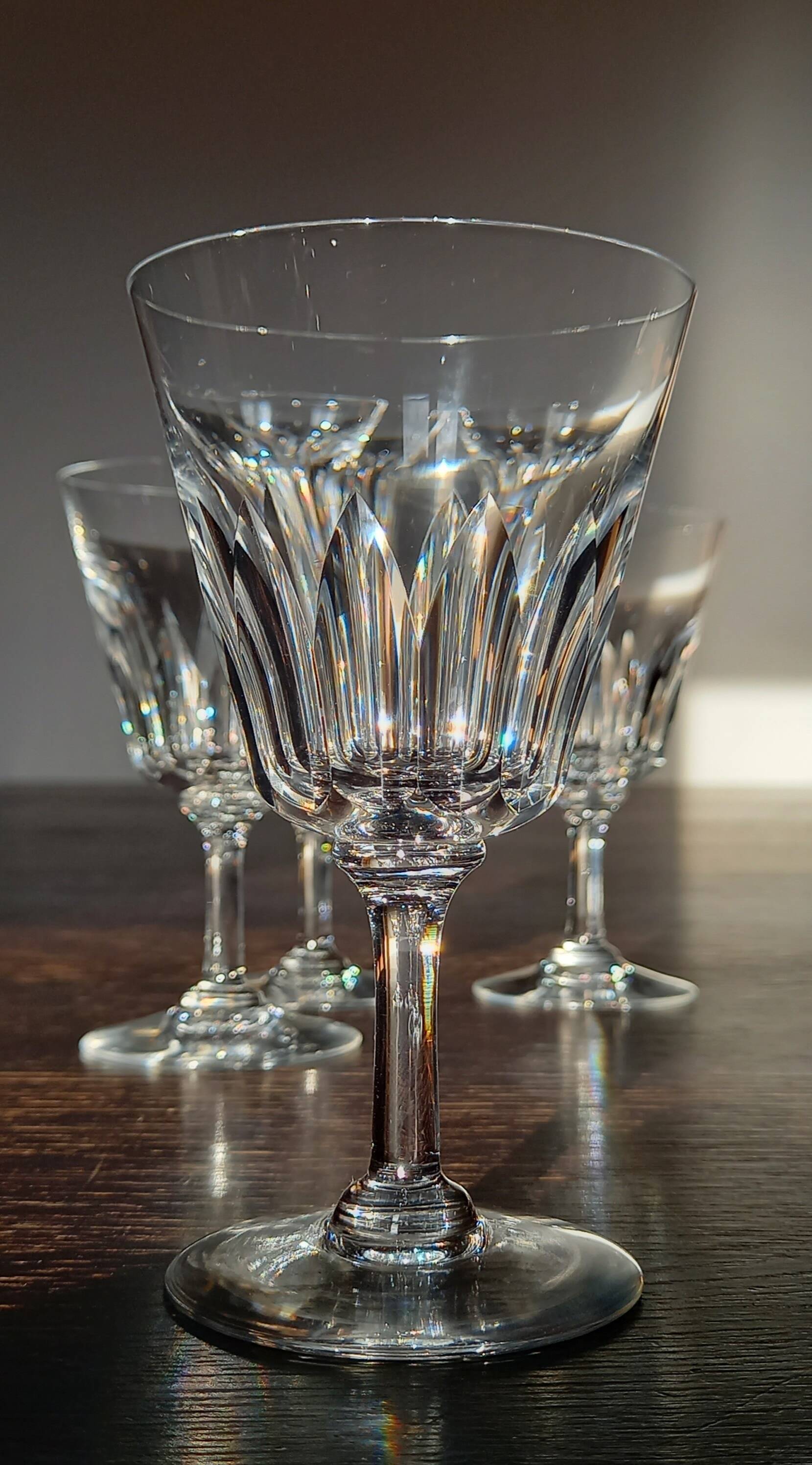Verres a vin baccarat