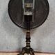 Napoleon III period pedestal table in black lacquer circa 1850