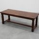 Large French Provincial rustic Oak Table, ca. 1900