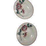 Floral deep plates hbcm
