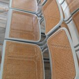 Lot 6 chairs Marcel Breuer Cesca B32