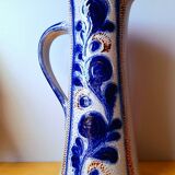 Betschdorf Alsace stoneware pitcher, 1960