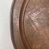 Moroccan copper tray