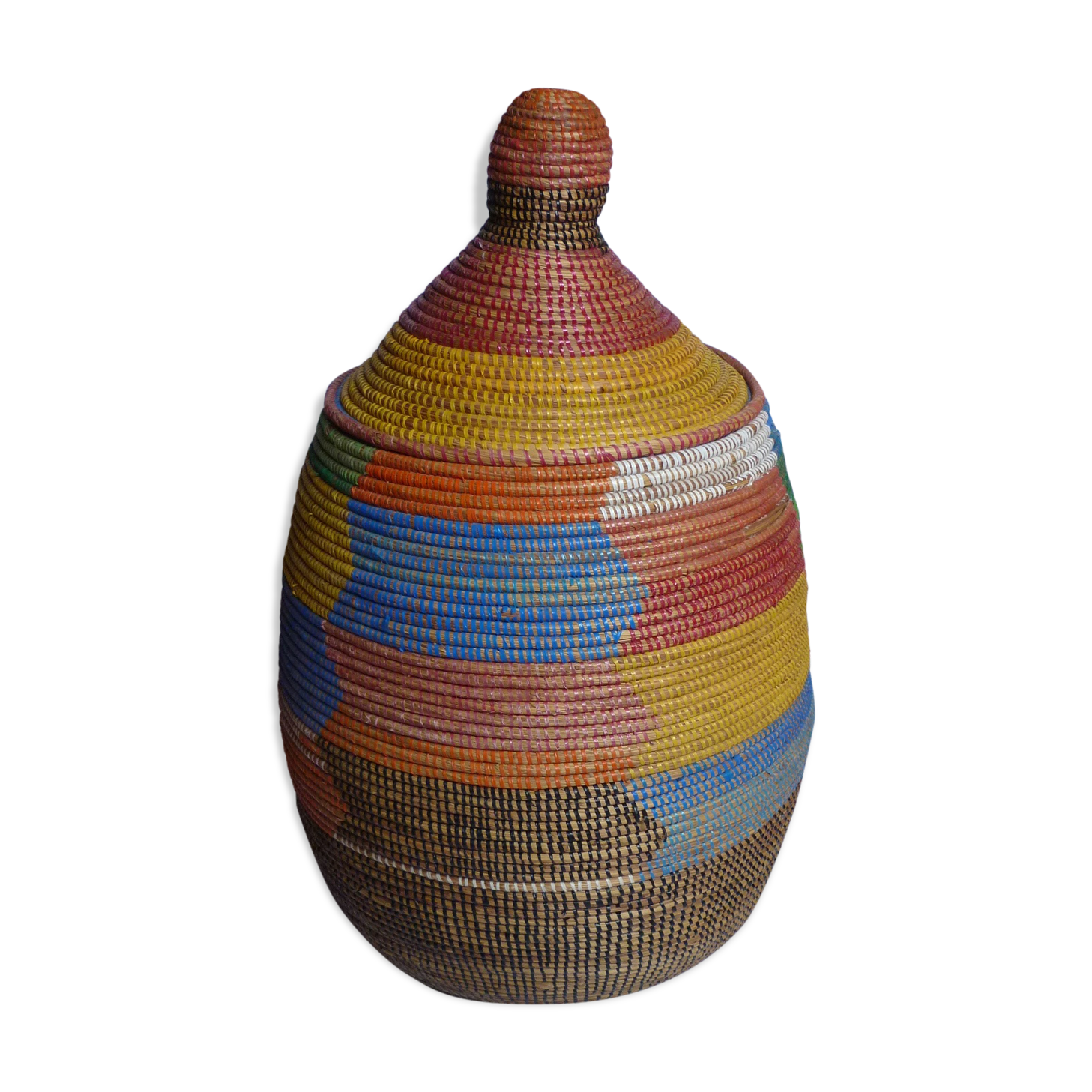 Senegalese braided basket