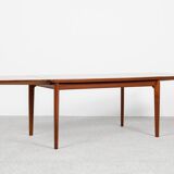 Midcentury Danish dining table in teak by Grete Jalk for Glostrup 1960s