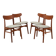Set of four teak chairs, Danish design, 1970s, made in Denmark