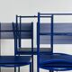 Set of 7 chairs Spaghetti 101 by Giandomenico Belotti for Alias 80s