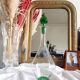 Green Art Deco decanter
