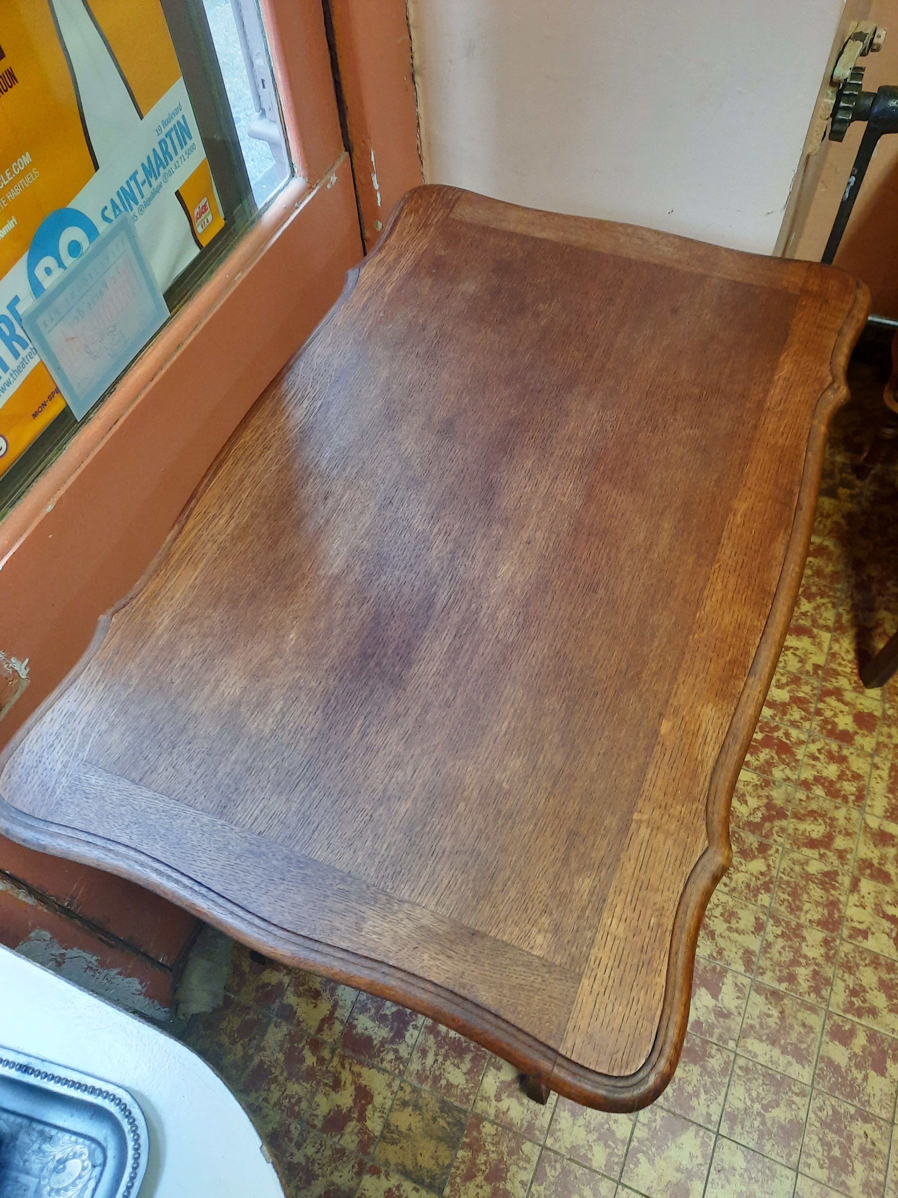Wooden desk
