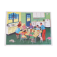 Affiche d'école Rossignol "le repas en famille " & "la maladie"