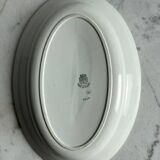 Large oval presentation platter St Amand