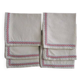 set of 6 old napkins