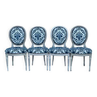 4 Louis XVI style chairs