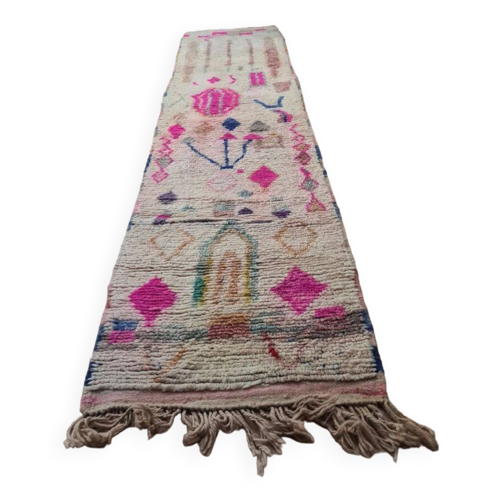 Handmade Berber hallway rug