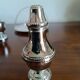 Silver-plated boiled egg set