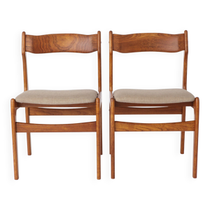 2 sur 5 chaises danoises - chaise