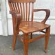 Office chair – vintage – solid wood – USA, circa 1900
