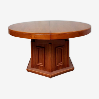 Rosewood circular dining table