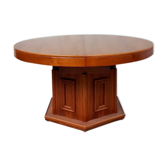 Rosewood circular dining table