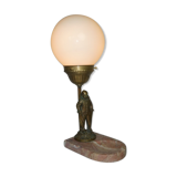 Art deco pierrot  desk lamp