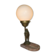 Lampe de bureau art déco pierrot