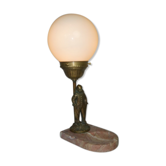 Art deco pierrot  desk lamp