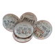 6 Terre de Fer Choisy plates