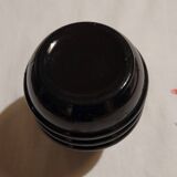 petit vase opaline noire - vintage