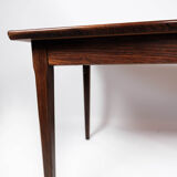 Coffee table in rosewood and black slate of Danish design, 1960s