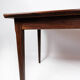 Coffee table in rosewood and black slate of Danish design, 1960s