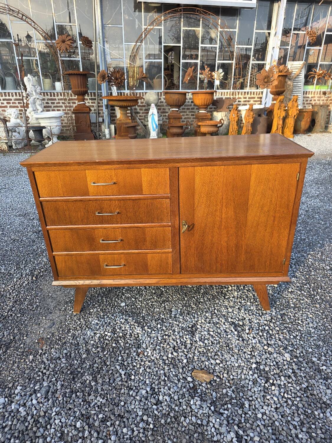 Oak sideboard from the 1960s