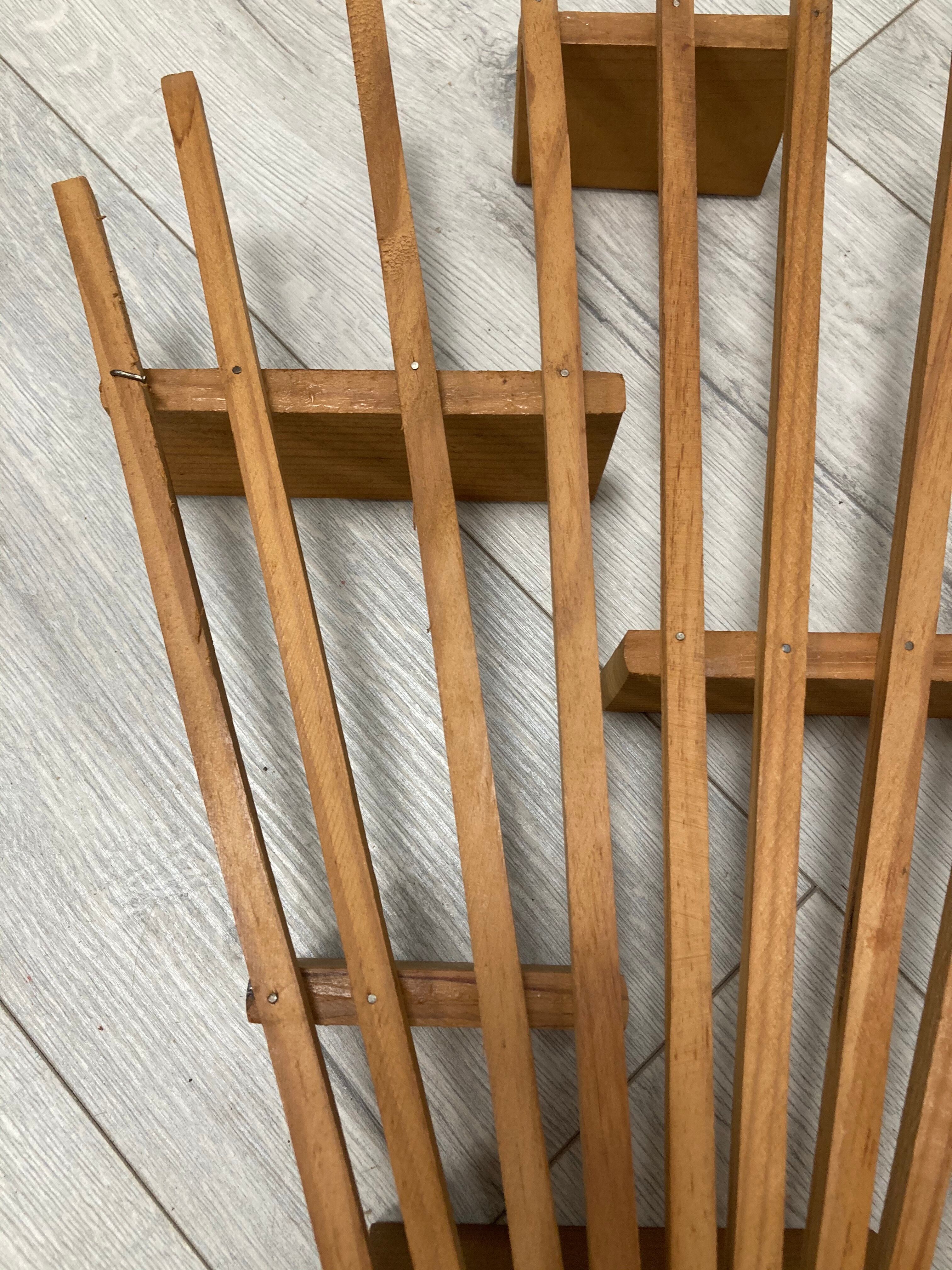 Pair of vintage wall shelves