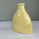 Vintage yellow ceramic vase