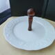 Porcelain cheese platter Ph. Deshoulières California Model