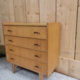 Chest of drawer compass feet