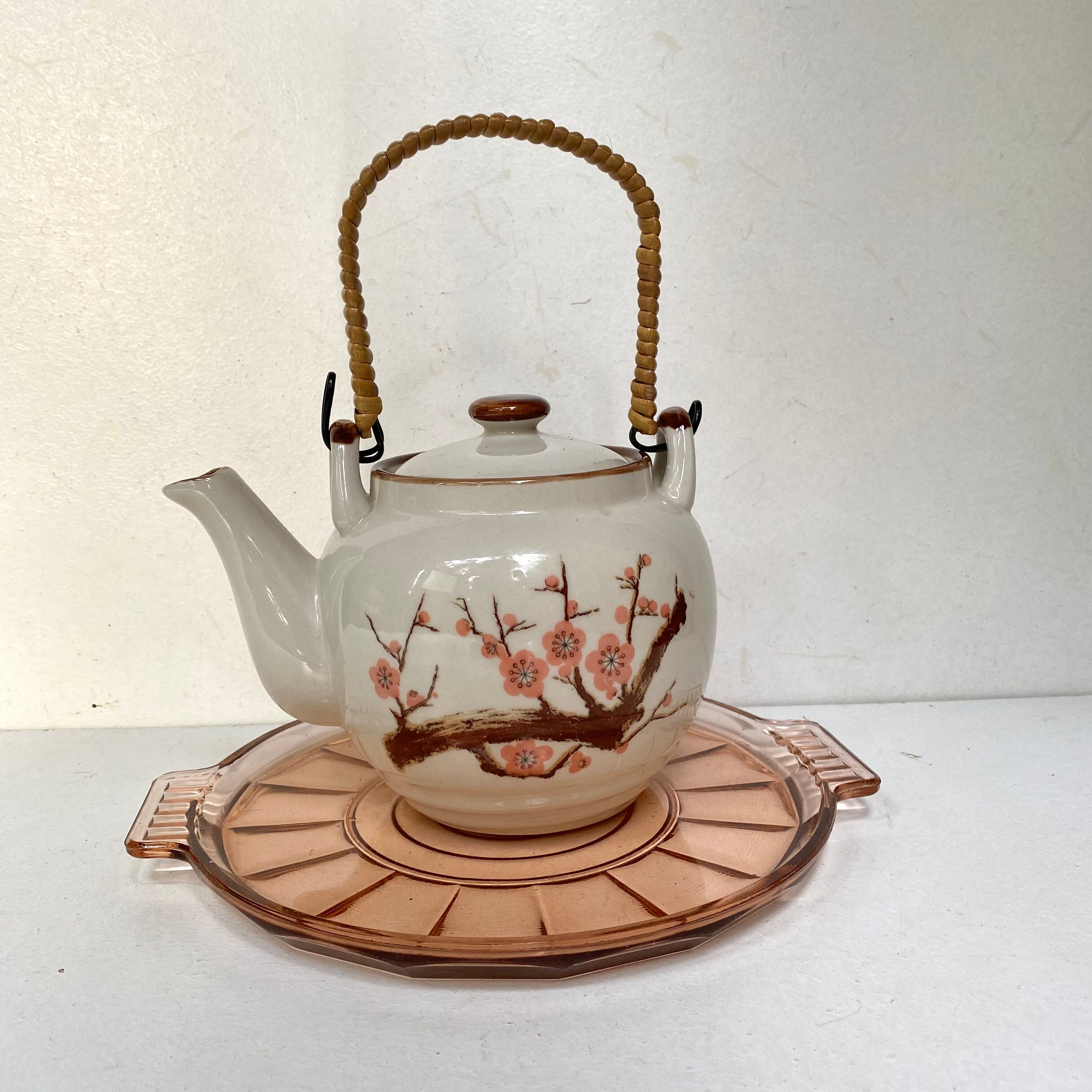 Vintage sandstone teapot