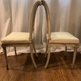 Pair of Directoire chairs