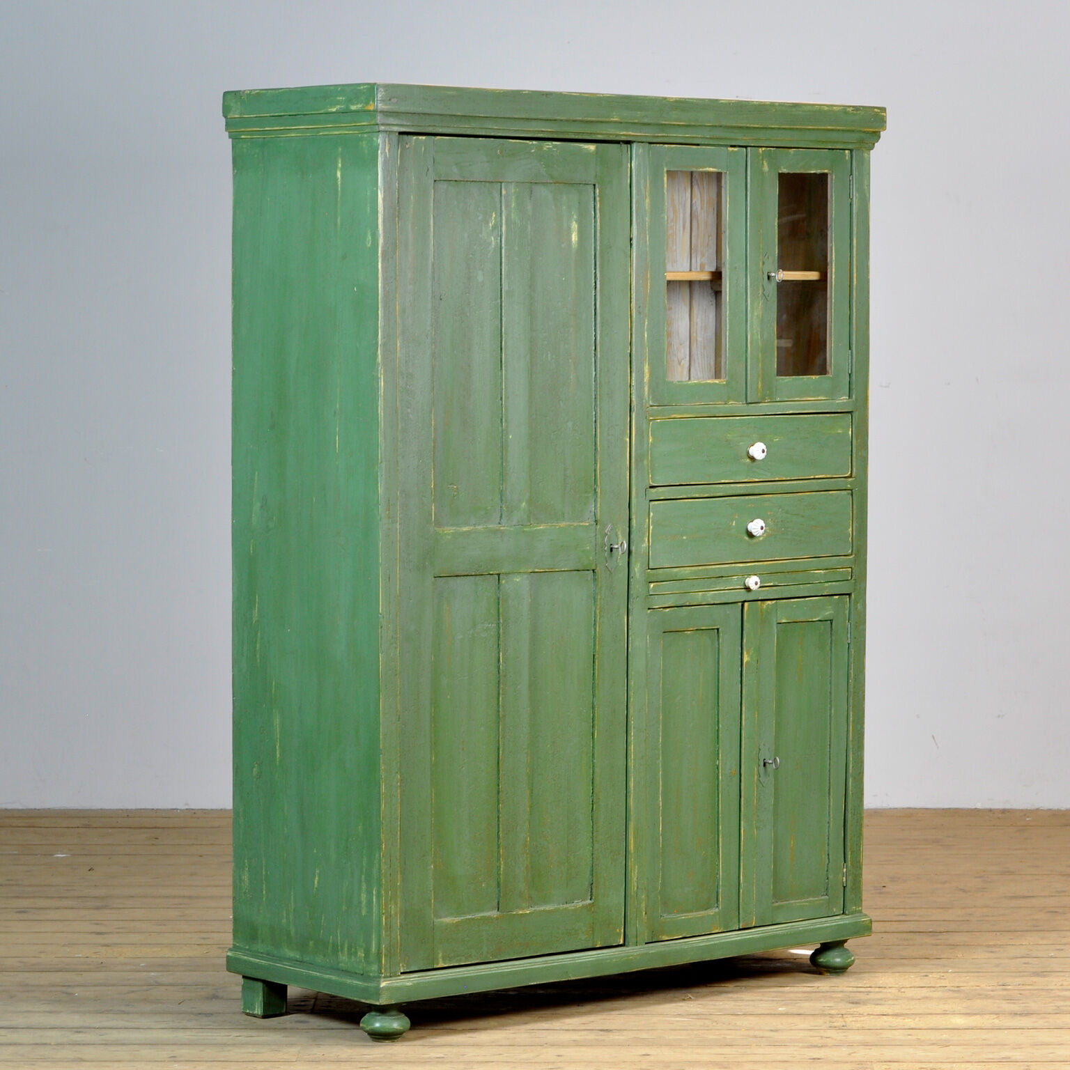 Pine Kitchen Cabinet, 1930's