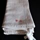 Series of four tea towels old mestizo monogram 54 X 91 cm