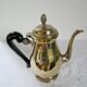 Louis XVI style silver-plated teapot / chocolate pot, early 20th century