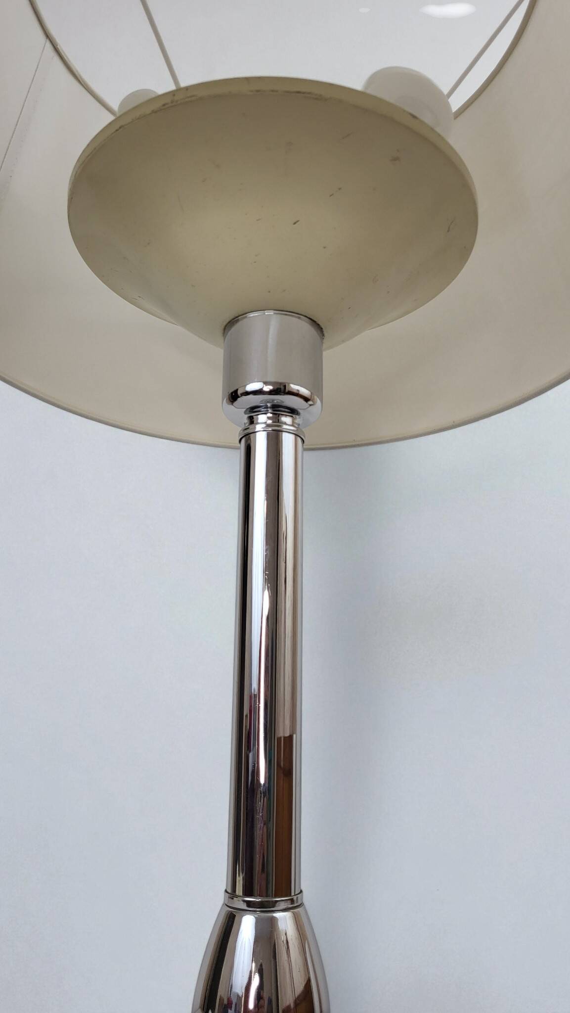 Lampe Jumo chrome années 50