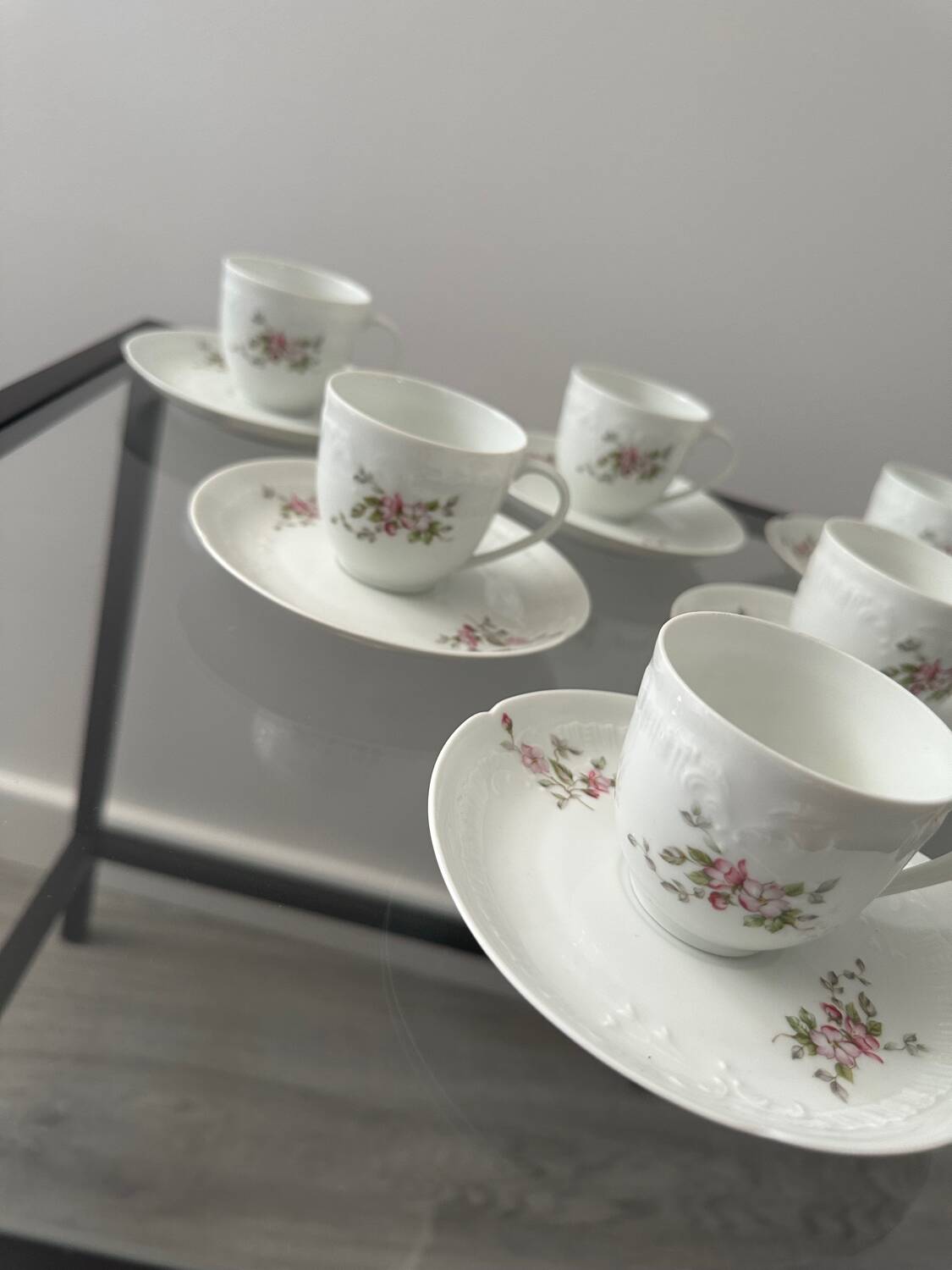 Porcelain coffee service