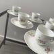 Service à café en porcelaine