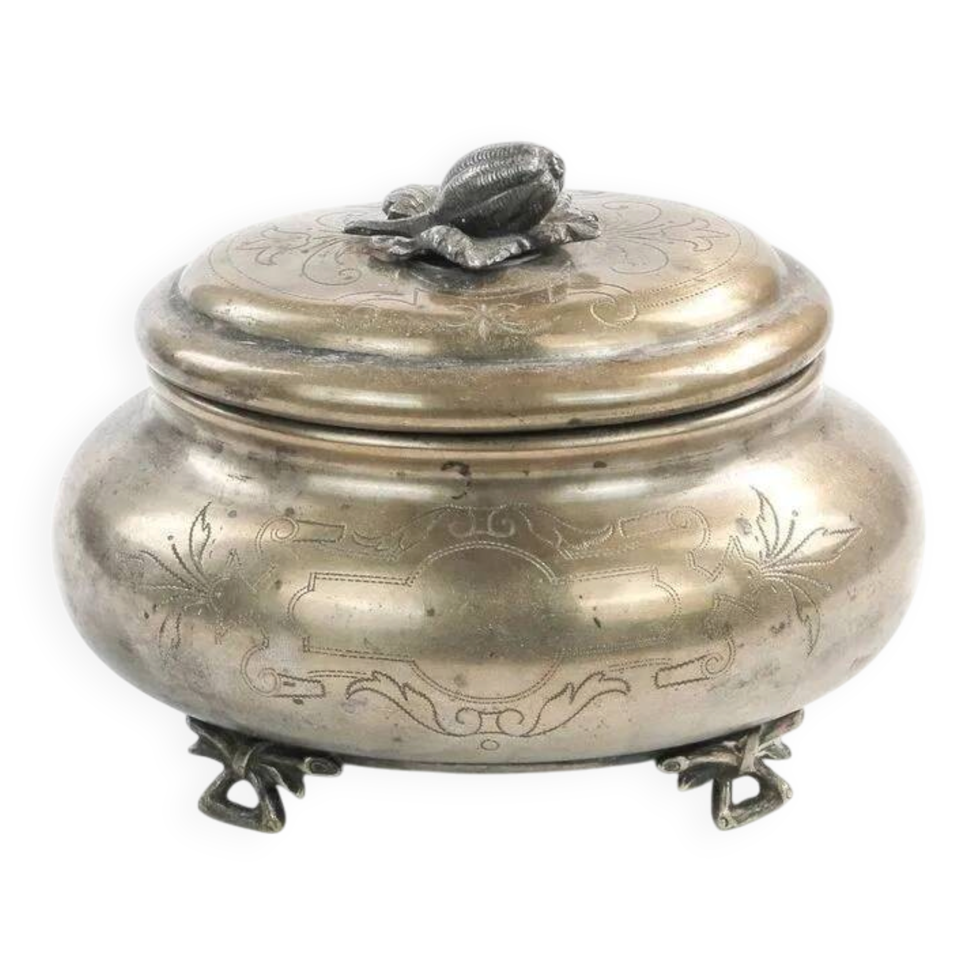 R8D Albert Kohler - elliptical sugar bowl in eclectic style